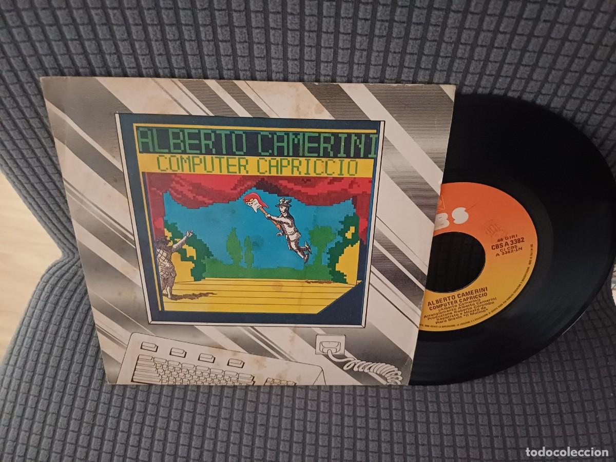 Discos de vinilo: Single - Alberto Camerini - Computer Capricccio 1983