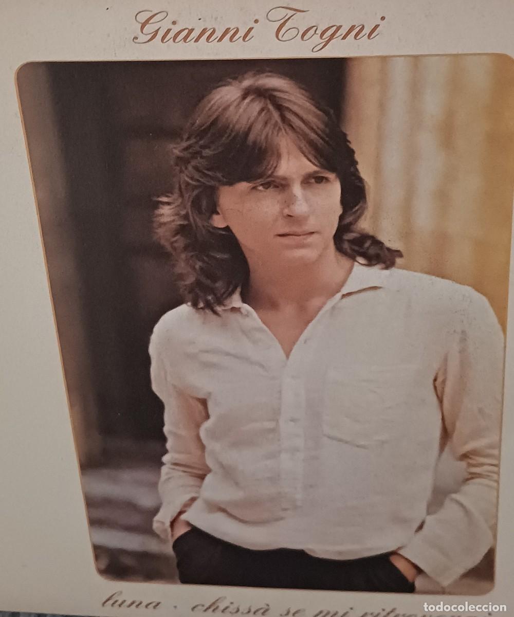Discos de vinilo: Single - Gianni Togni - Luna / Chiss&agrave; se mi ritoverai - 1980