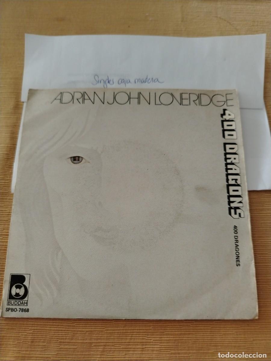 Discos de vinilo: Single vinilo Adri&aacute;n John loveridge 400 dragones