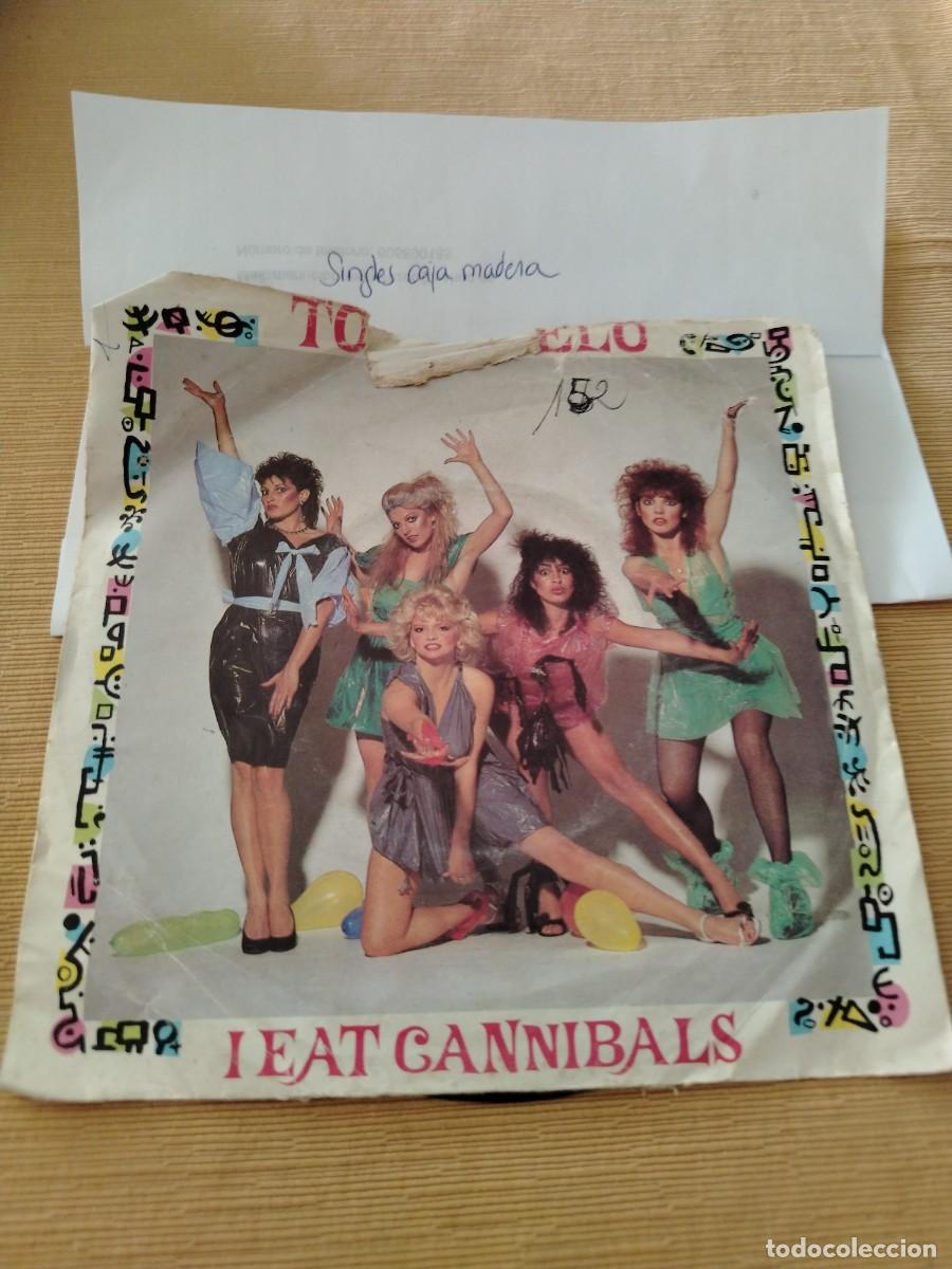 Discos de vinilo: Single vinilo toto coelo I eat cannibals