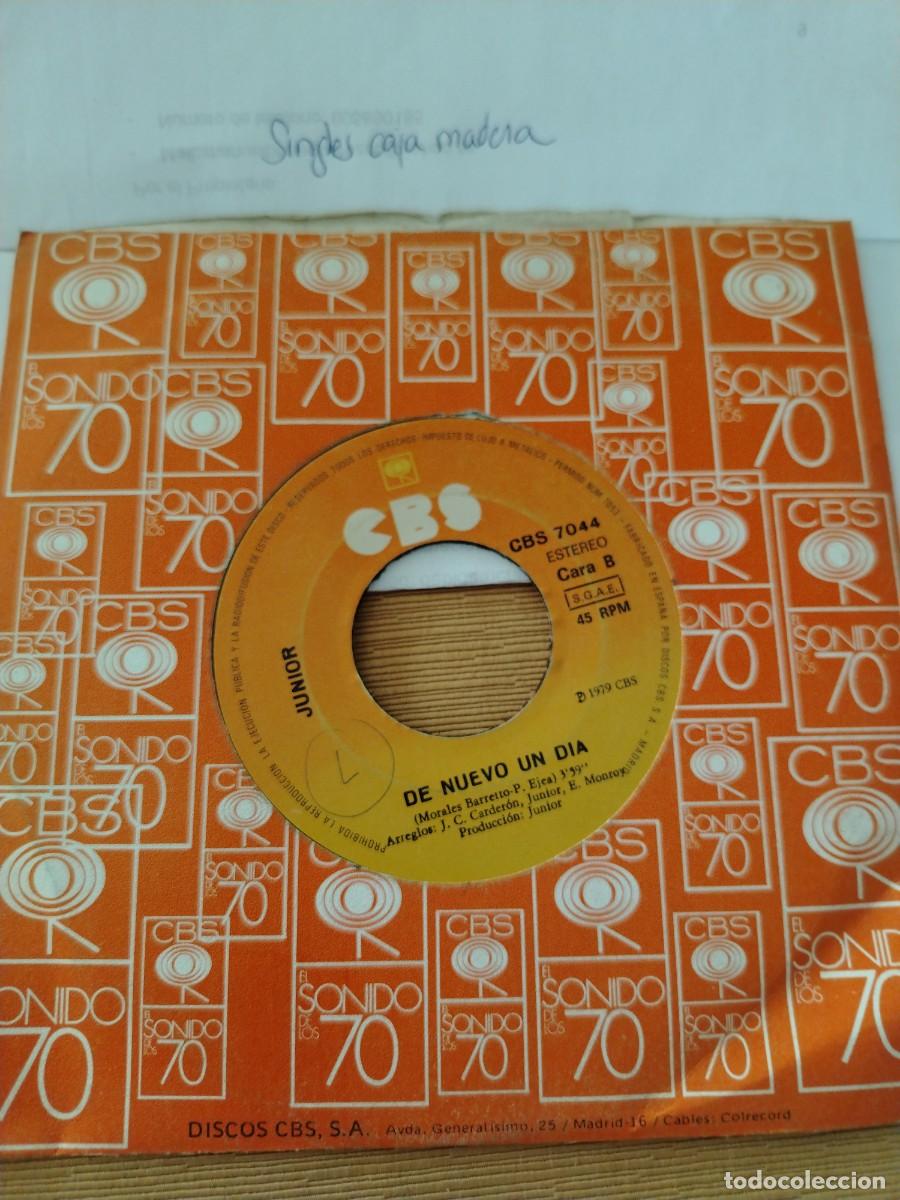 Discos de vinilo: Single vinilo junior de nuevo Un dia