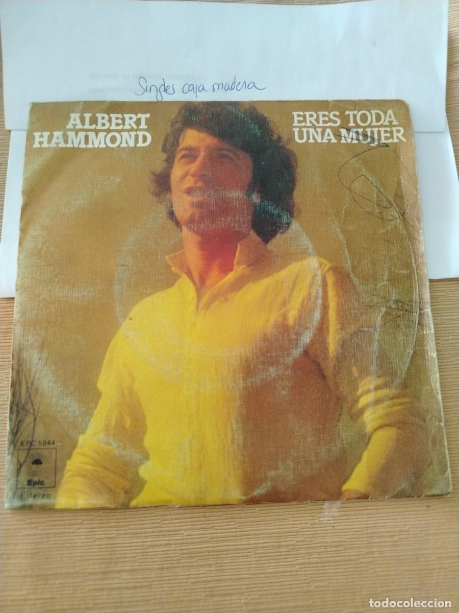 Discos de vinilo: Single vinilo Albert Hammond eres Toda una mujer - Foto 1