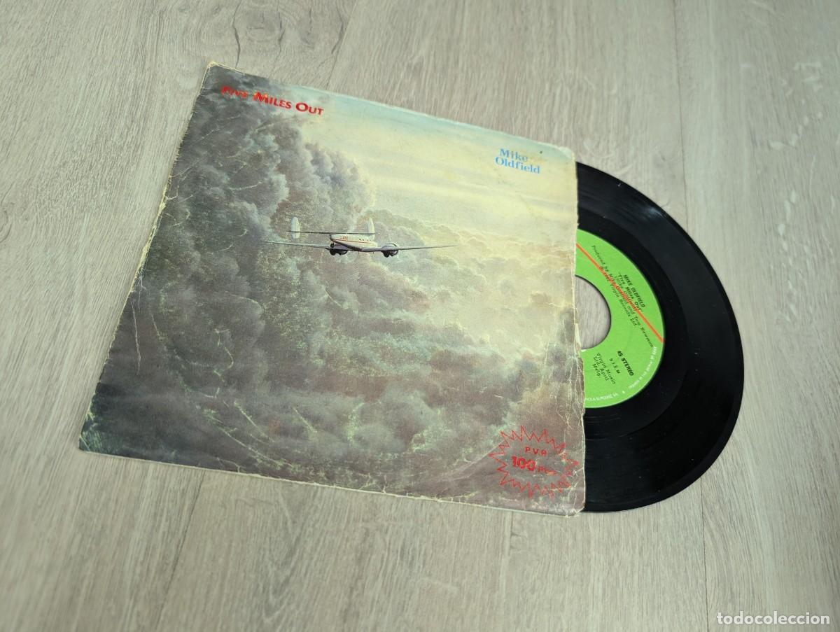 Discos de vinilo: MIKE OLDFIELD - FIVE MILES OUT ..SINGLE DE VIRGIN DE 1982 - EDICION ESPA&Ntilde;OLA