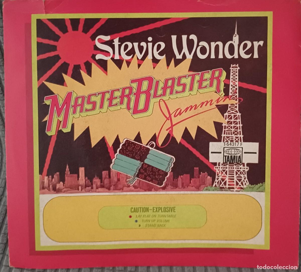 Discos de vinilo: Single - Stevie Wonder - Master Blaster 1980 - Foto 1