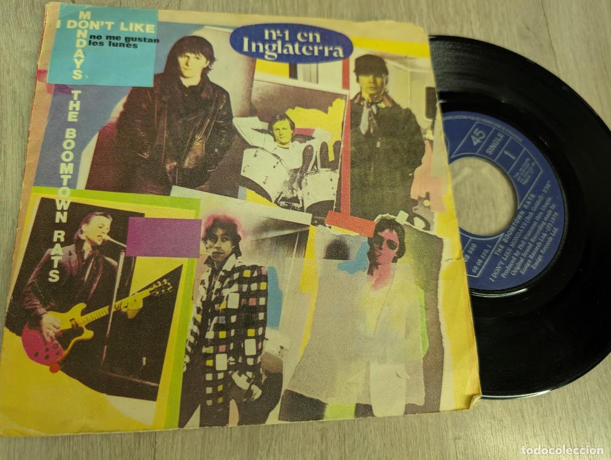 Discos de vinilo: THE BOOMTOWN RATS - I DON&acute;T LIKE MONDAYS ( no me gustan los lunes )..SINGLE DE MERCURY -