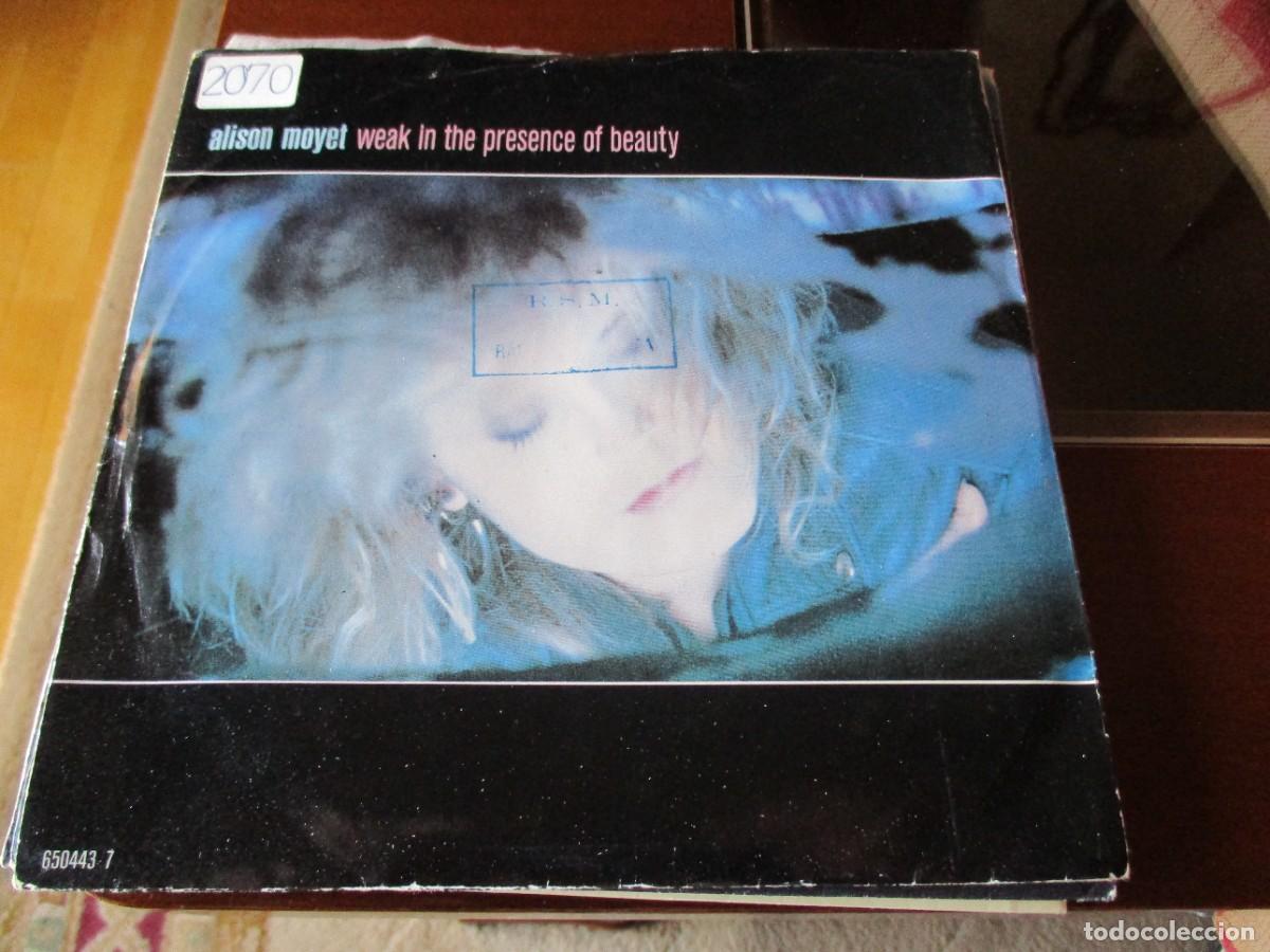 Discos de vinilo: ALISON MOYET - WEAK OF THE PRESENCE OF ...