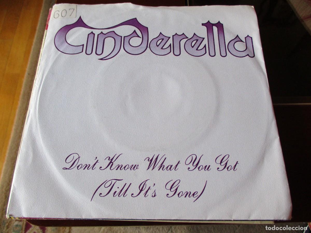 Discos de vinilo: CINDERELLA - DON&acute;T NO WHAT YOU GOT