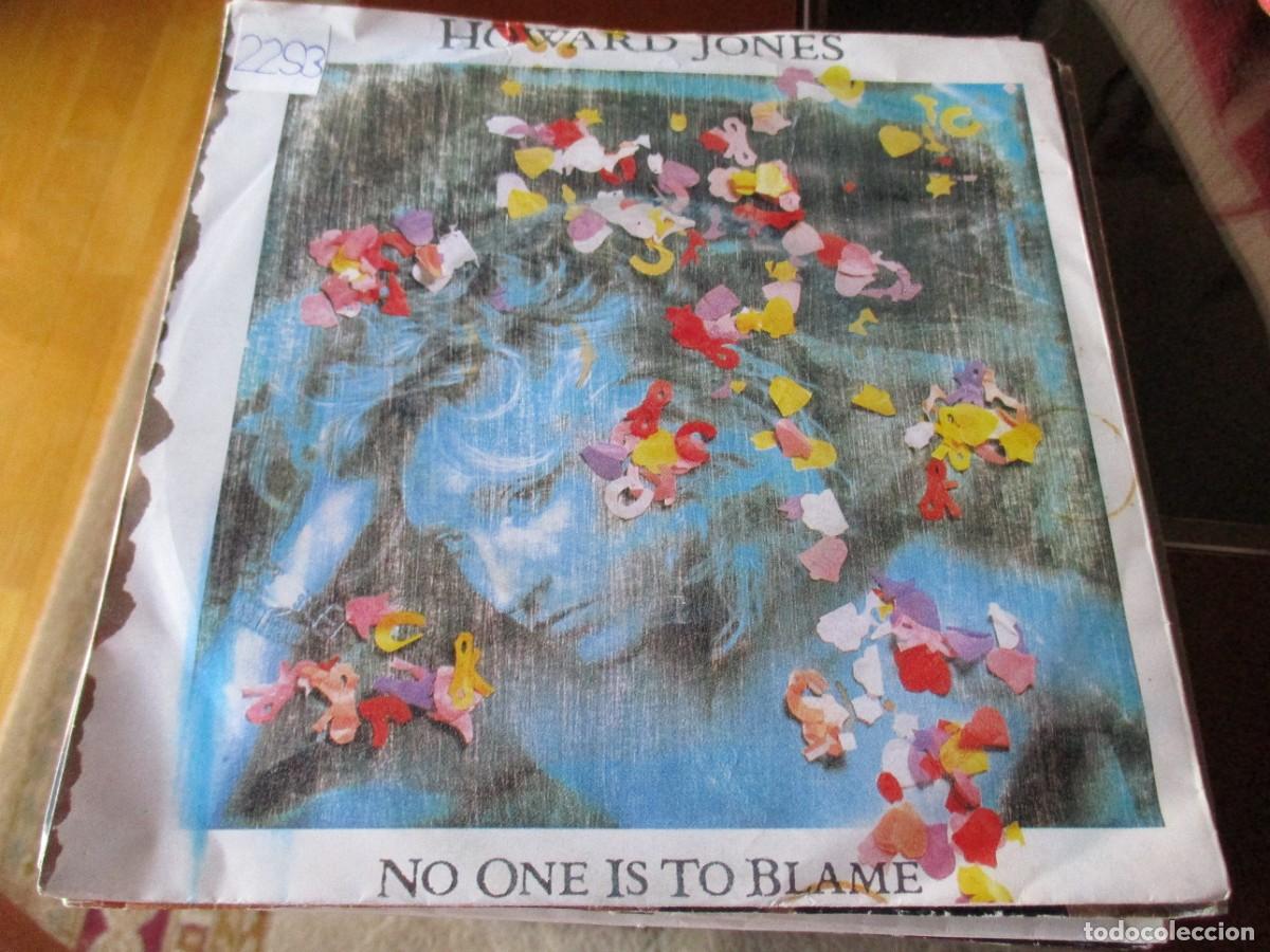 Discos de vinilo: HOWARD JONES - NO ONE IS TO BLAME