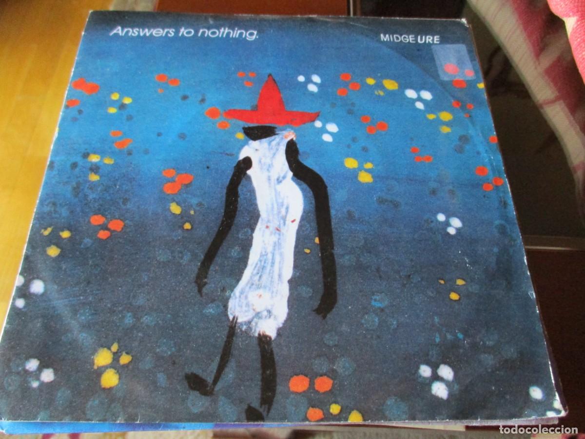 Discos de vinilo: MIDGE URE - ANSWERS TO NOTHING