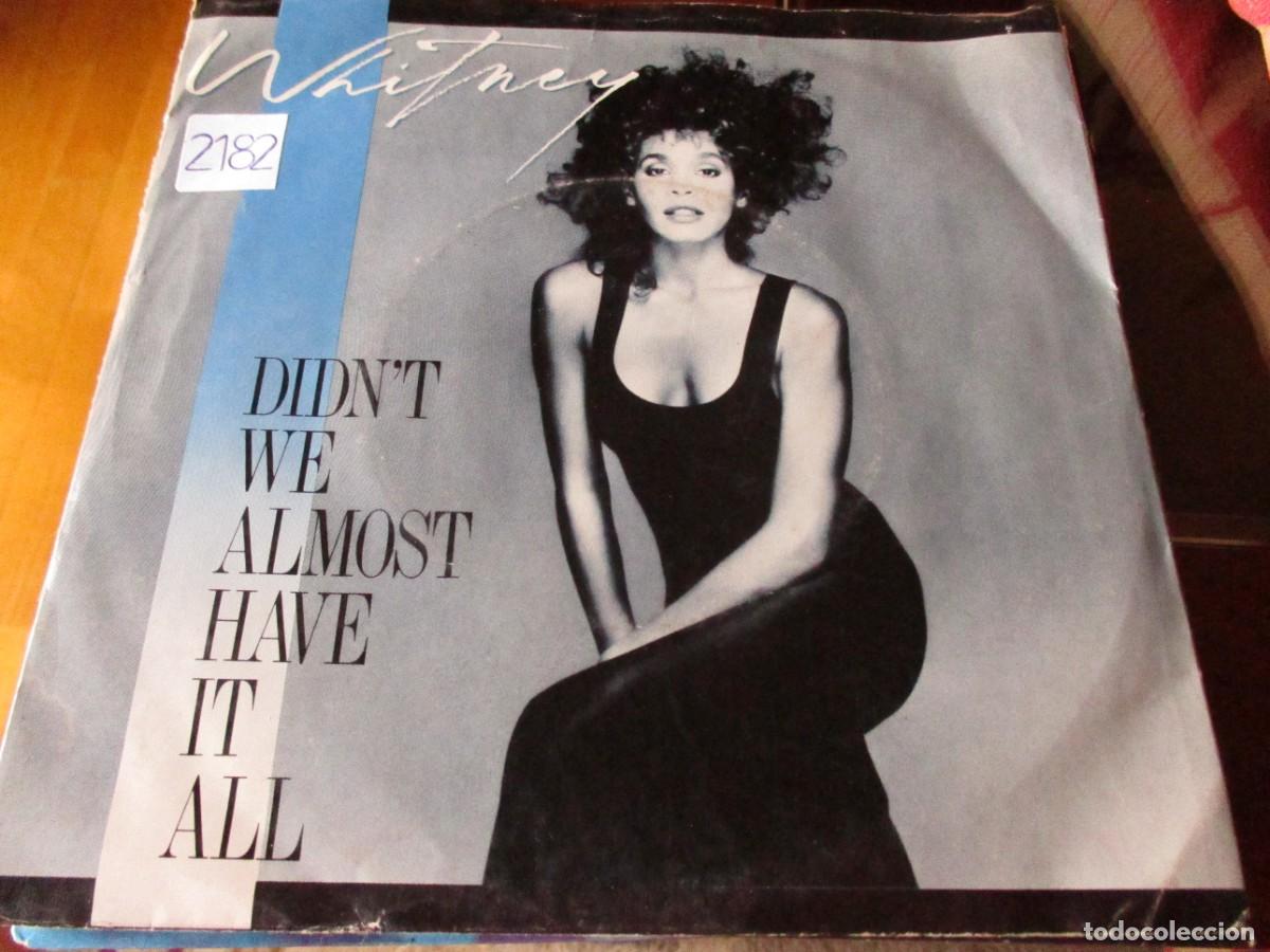 Discos de vinilo: WHITNEY HOUSTON - DINT WE ALMOST HAVE IT ALL