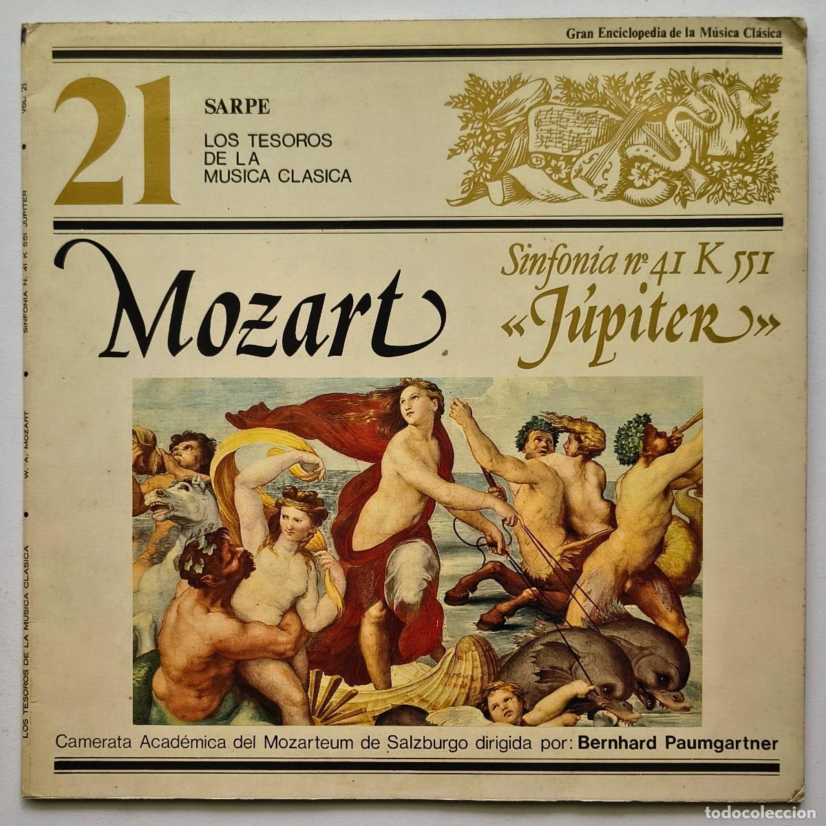 Discos de vinilo: Mozart - Los Tesoros de la musica clasica - 21