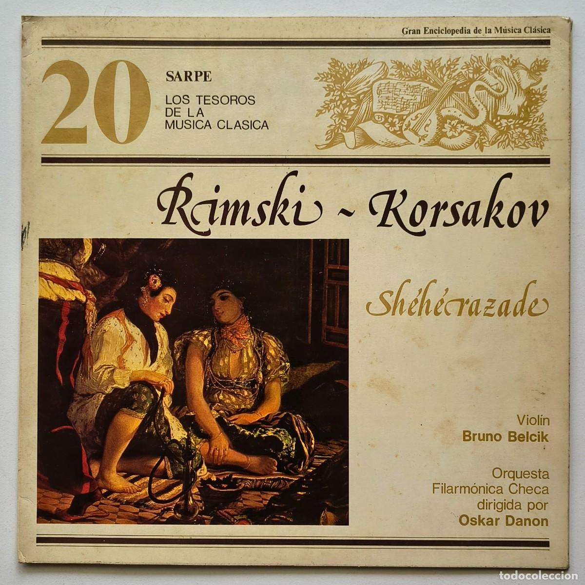 Discos de vinilo: Rimiski-Korsakov - Los Tesoros de la musica clasica - 20