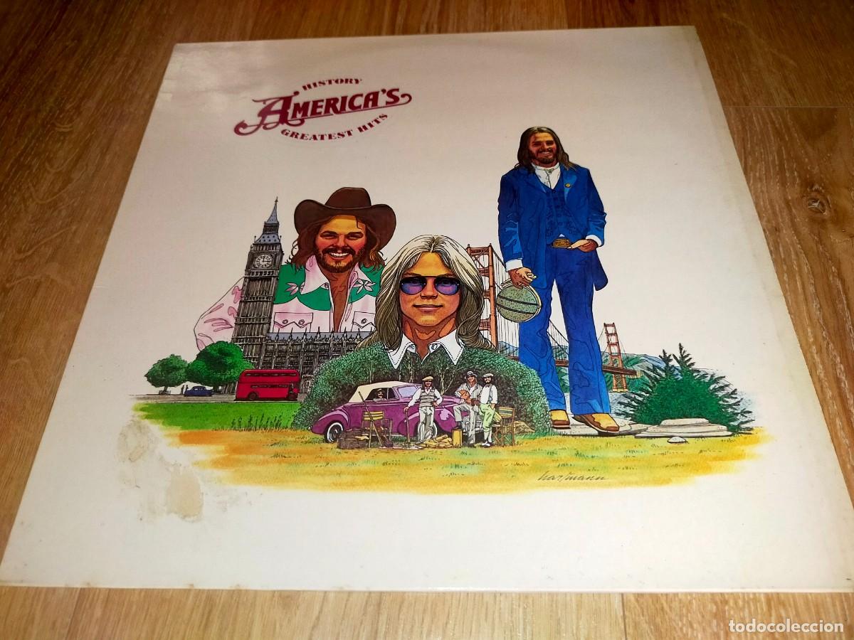 Discos de vinilo: AMERICA&acute;S GREATEST HITS-HISTORY-EDICI&Oacute;N ESPA&Ntilde;OLA
