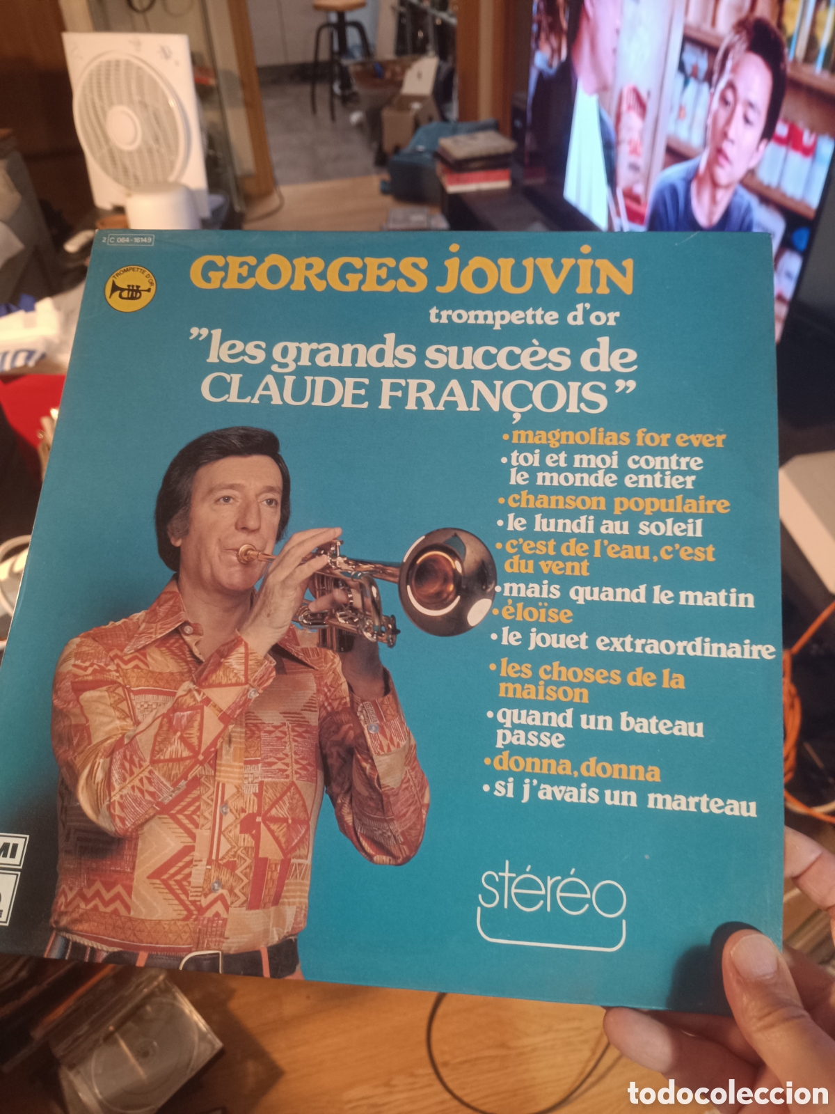 Discos de vinilo: Georges Jouvin Trompette D'Or &lrm;&ndash; Les Grands Succ&egrave;s De Claude Fran&ccedil;ois