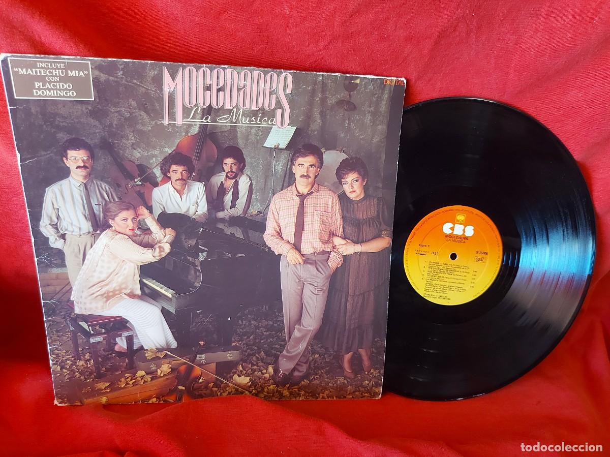 Discos de vinilo: LP MOCEDADES LA MUSICA 1983 ( PEDIDOS M&Iacute;NIMOS 10 &euro; ) CAJA N.&ordm; 3 - LP