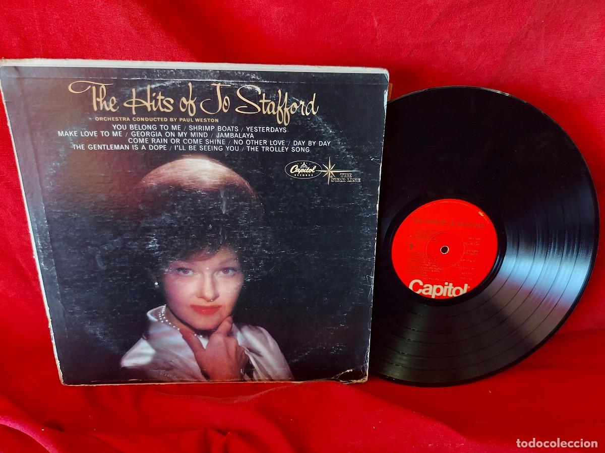 Discos de vinilo: LP THE HITS OF JO STAFFORD 1964 ( PEDIDOS M&Iacute;NIMOS 10 &euro; ) CAJA N.&ordm; 3 - LP