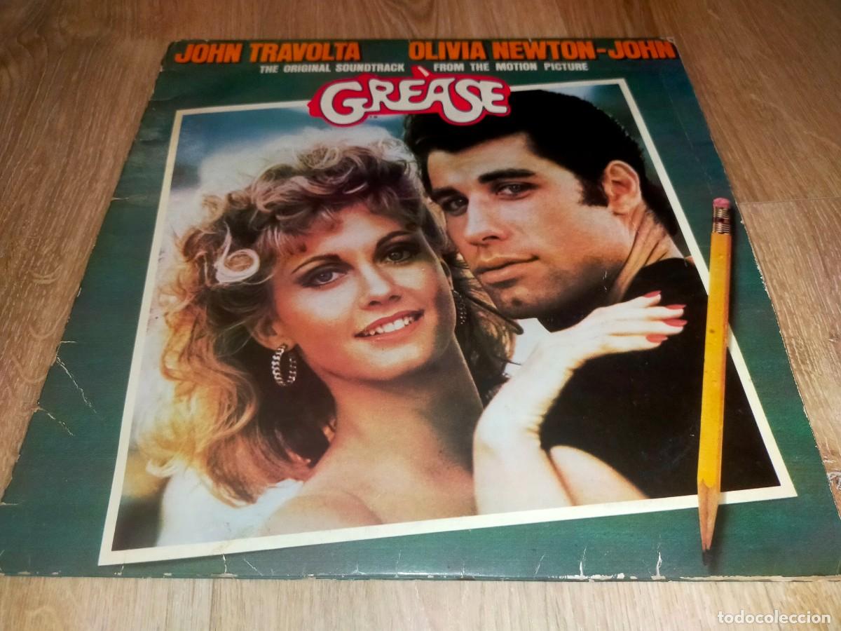 Discos de vinilo: BSO DE LA PEL&Iacute;CULA GREASE-DOBLE LP-CONTIENE ENCARTE-ORIGINAL ESPA&Ntilde;OL 1978