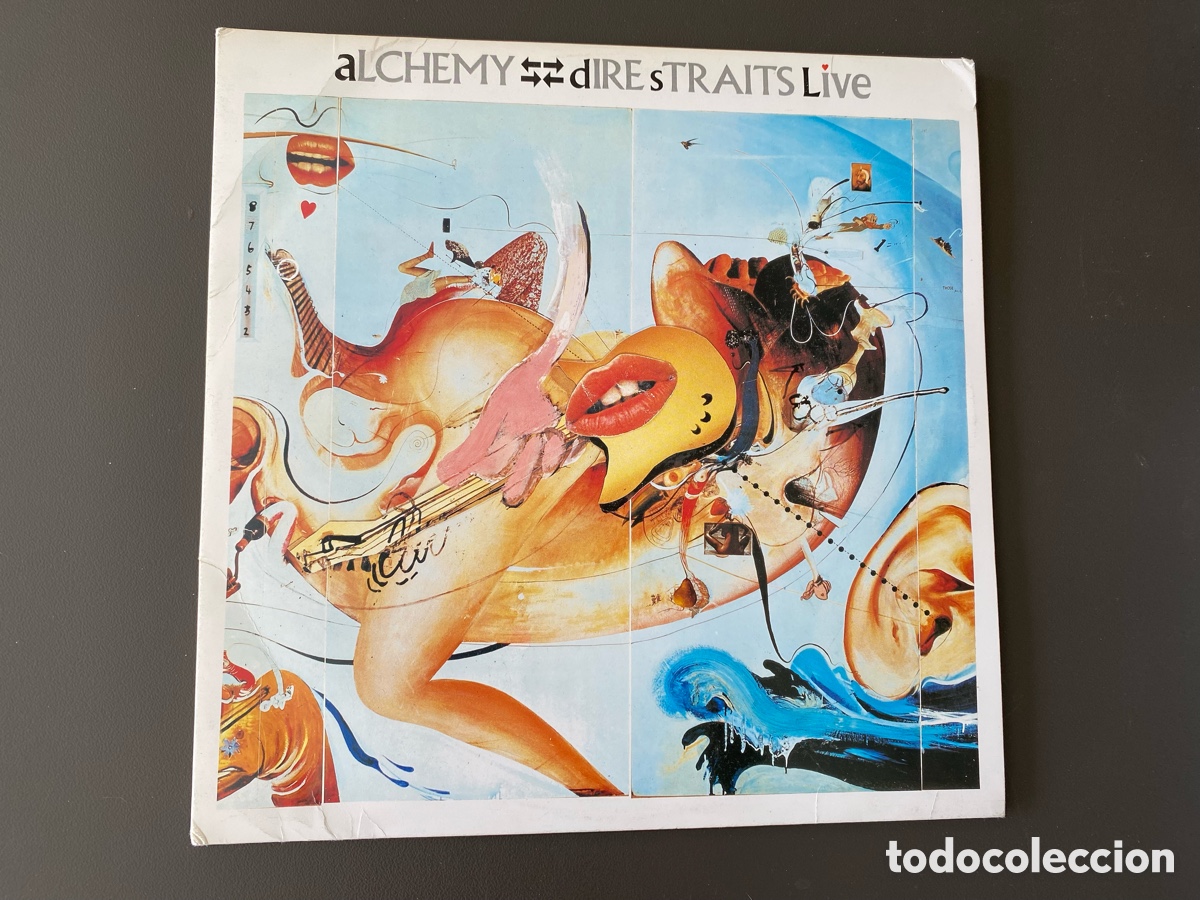 Discos de vinilo: VINILO LP RARO DIRE STRAITS &ndash; ALCHEMY | UK ORIGINAL 1984 | VERTIGO VERY 11 | PROMOTIONAL GOLD STAMP