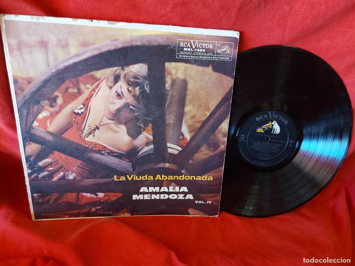 Discos de vinilo: Amalia Mendoza &rdquo;La Viuda Abandonada &rdquo;Rare LP&rdquo; Ranchera 12&rdquo; ( PEDIDOS M&Iacute;NIMOS 10 &euro; ) CAJA N.&ordm; 3 - LP