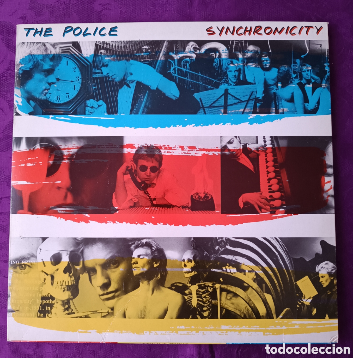 Discos de vinilo: THE POLICE. SYNCHRONICITY. 1983 SPAIN EX
