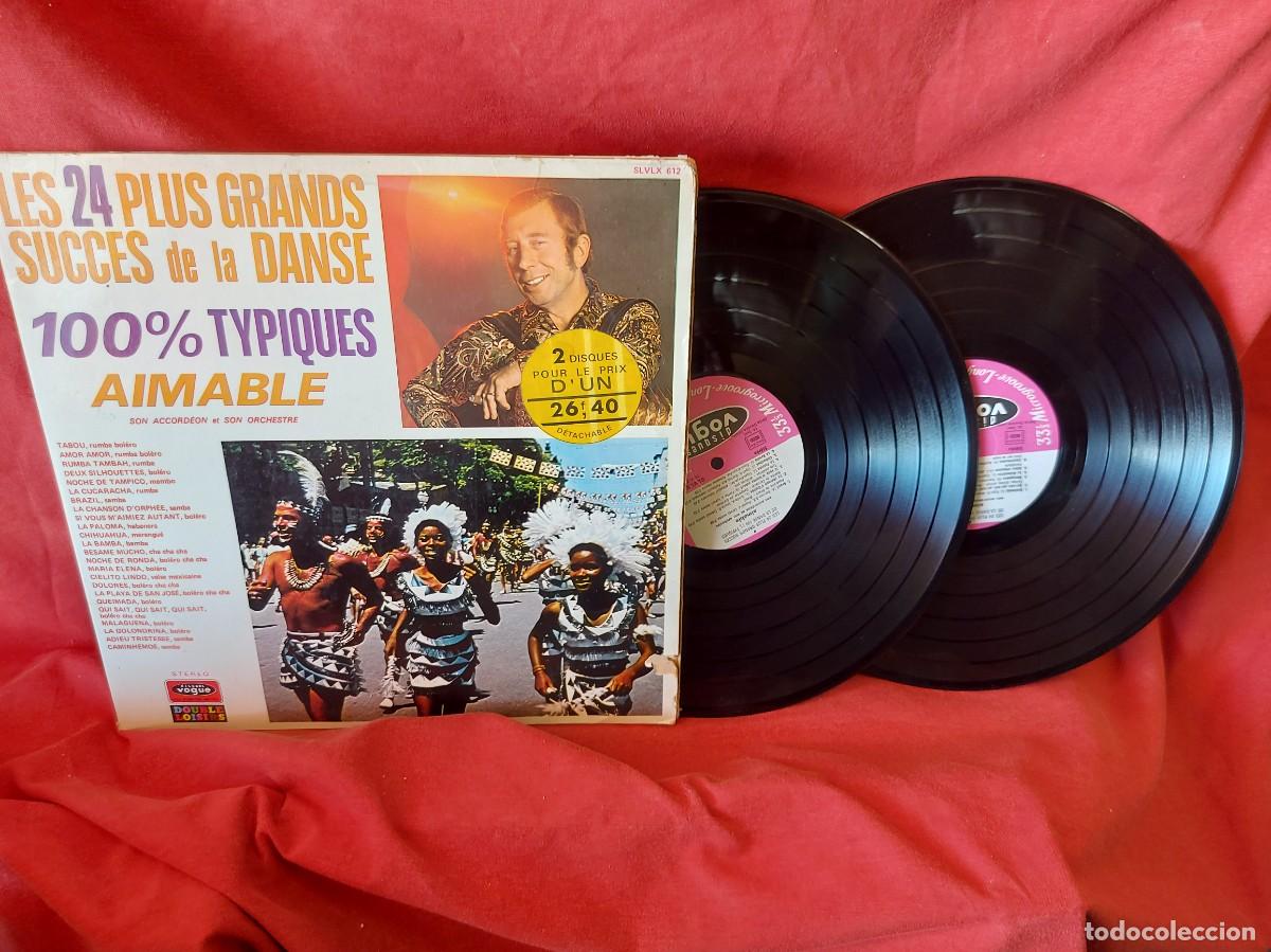 Discos de vinilo: LP LES 24 PLUS GRANDS SUCC&Eacute;S DE LA DANSE 100%TYPIQUES 1972 ( PEDIDOS M&Iacute;NIMOS 10 &euro; ) CAJA N.&ordm; 3 - LP