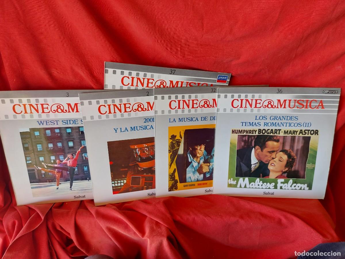 Discos de vinilo: 5 LP CINE & M&Uacute;SICA LOS GRANDES TEMAS ROM&Aacute;NTICOS ( PEDIDOS M&Iacute;NIMOS 10 &euro; ) CAJA N.&ordm; 3 - LP