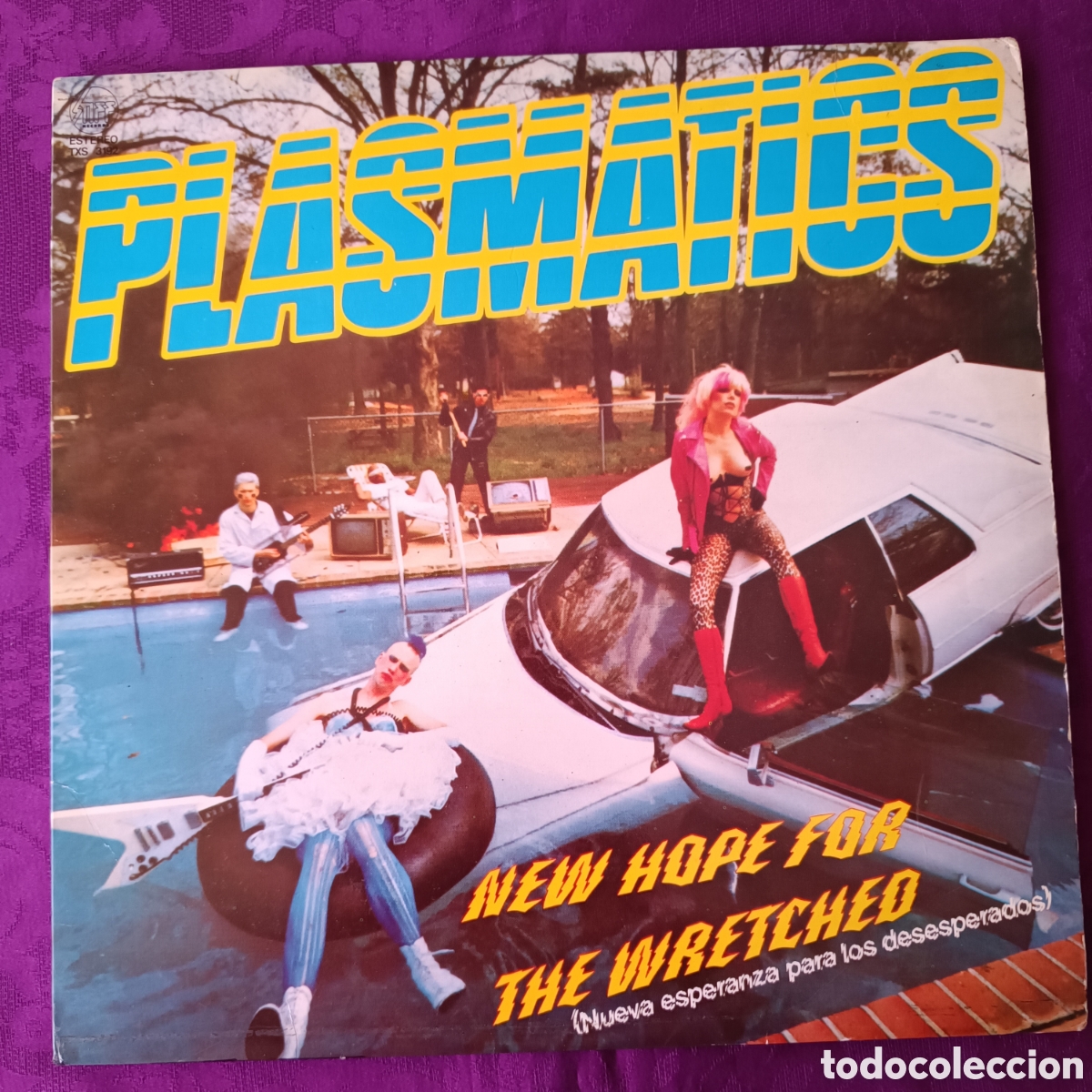 Vinyl records: PLASMATICS - NEW HOPE FOR THE WRETCHED. PROMO 1980