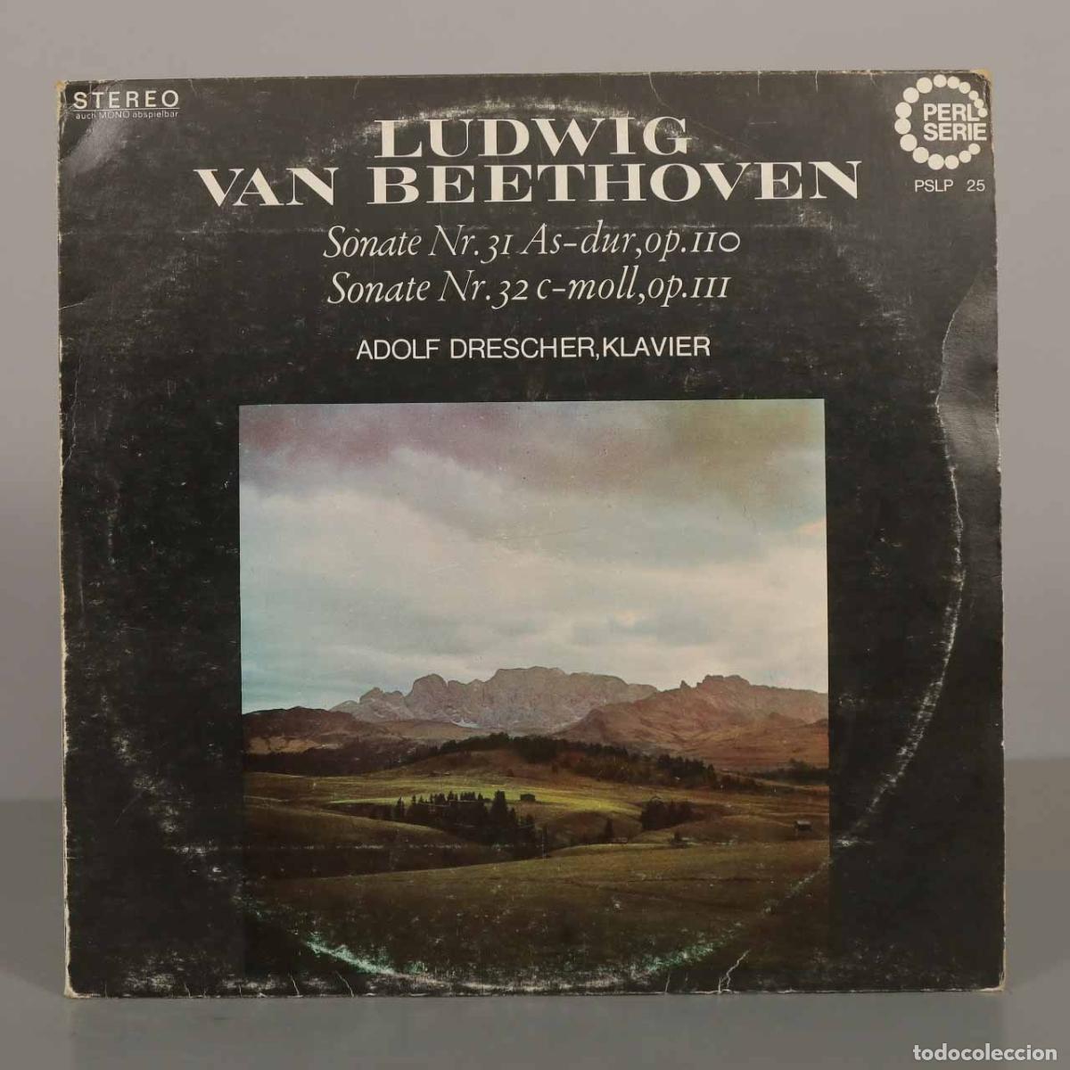 Vinyl records: LP. Sonate Nr. 31 As-dur, op. 110. Sonate Nr. 32 c-moll, op. 111 - Ludwig van Beethoven, Adolf Dres
