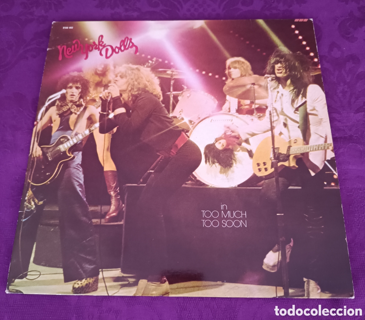 Discos de vinilo: NEW YORK DOLLS - TOO MUCH TOO SOON 1974 FRANCIA