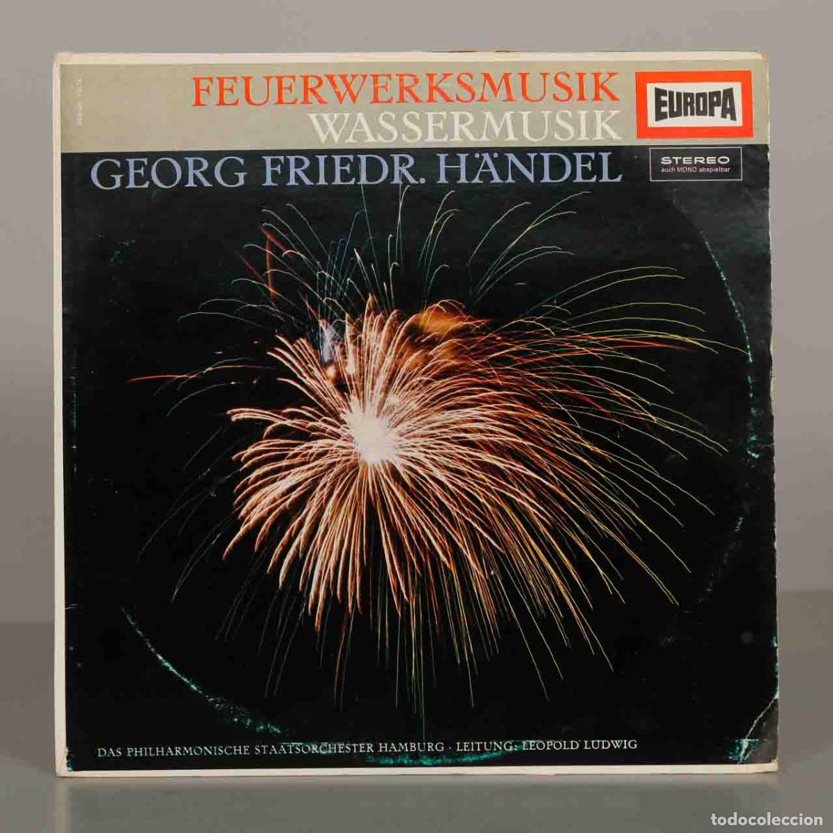 Disques de vinyle: LP. Feuerwerksmusik / Wassermusik - Georg Friedrich H&auml;ndel, Das Philharmonische Staatsorchester Ham