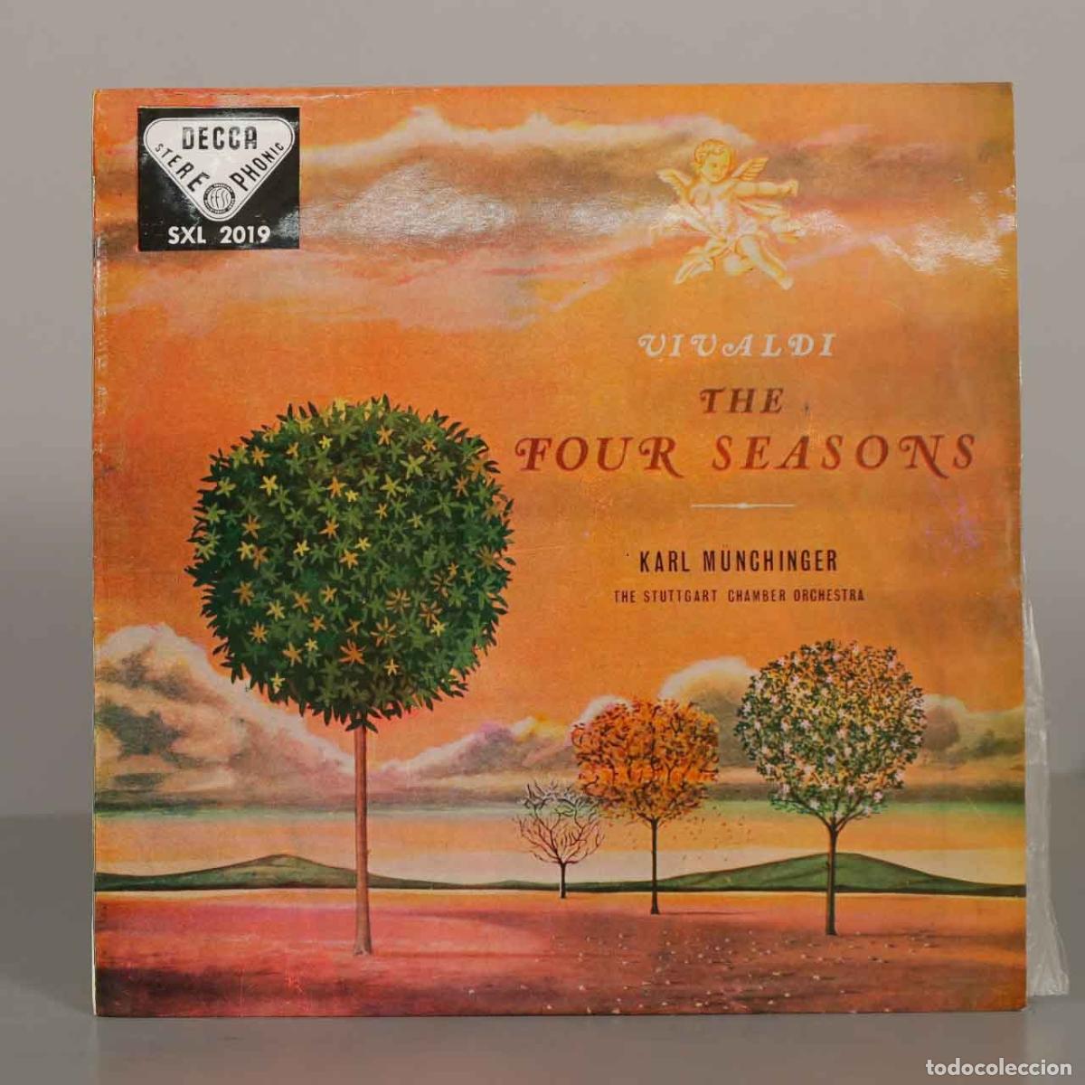 Discos de vinil: LP. Vivaldi: The Four Seasons - Karl M&uuml;nchinger, The Stuttgart Chamber Orchestra