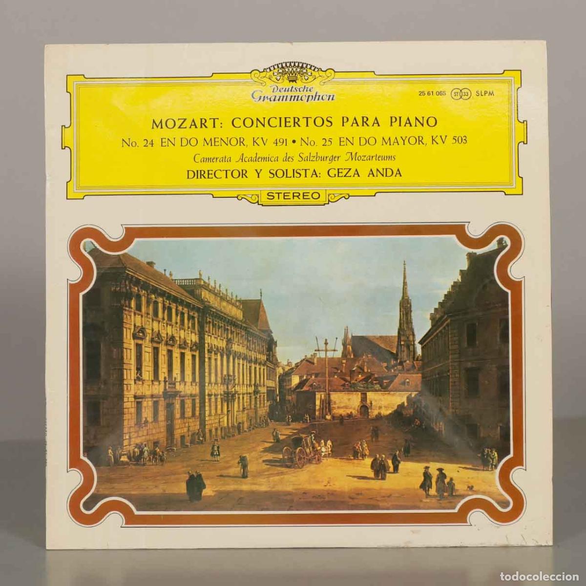 Discos de vinil: LP. Mozart Piano Concertos - KV 491 / KV 503- Geza Anda