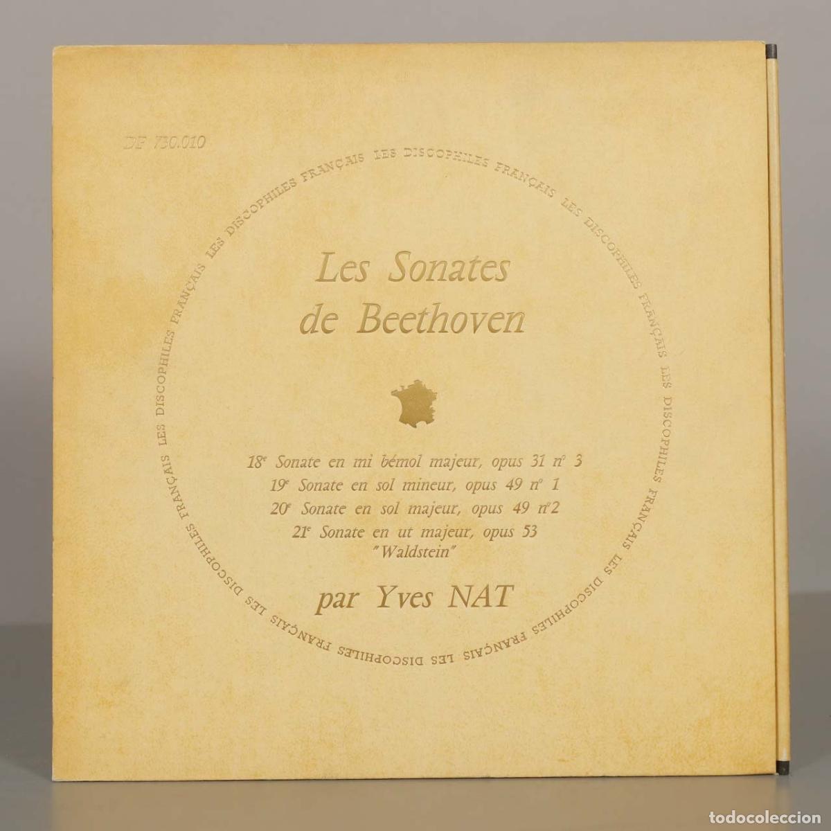 Discos de vinilo: LP. Les Sonates de Beethoven - Yves Nat