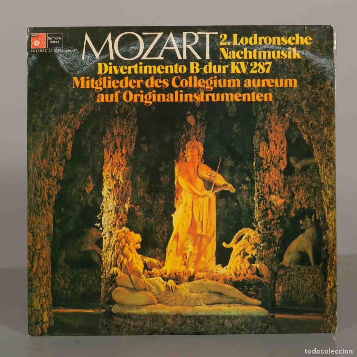 Discos de vinilo: LP. Mozart: 2. Lodronsche Nachtmusik - Divertimento B-Dur KV 287 - Collegium Aureum