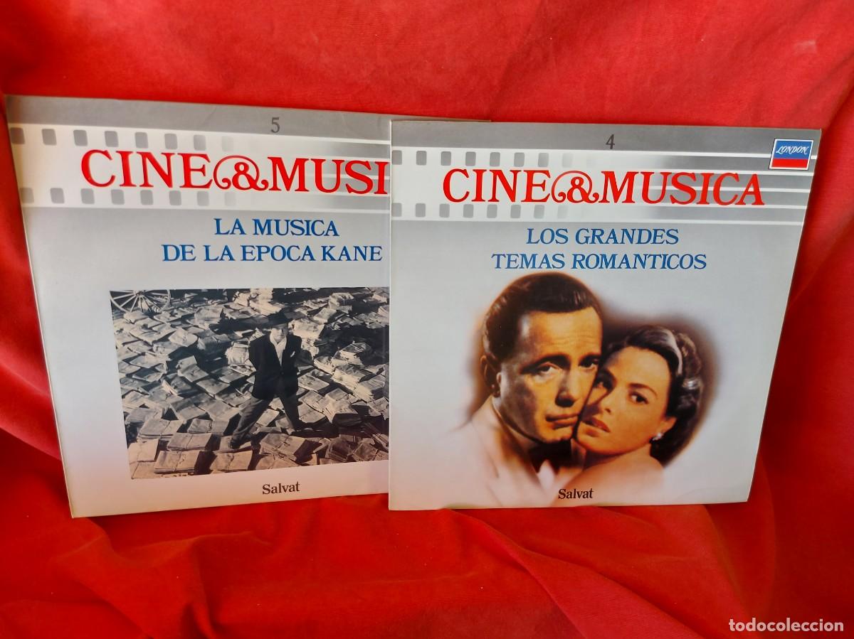 Discos de vinilo: 2 LP CINE & M&Uacute;SICA LOS GRANDES TEMAS ROM&Aacute;NTICOS ( PEDIDOS M&Iacute;NIMOS 10 &euro; ) CAJA N.&ordm; 3 - LP