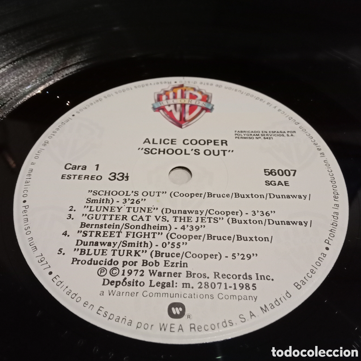 Discos de vinilo: ALICE COOPER - SCHOOLS OUT - LP - Foto 5