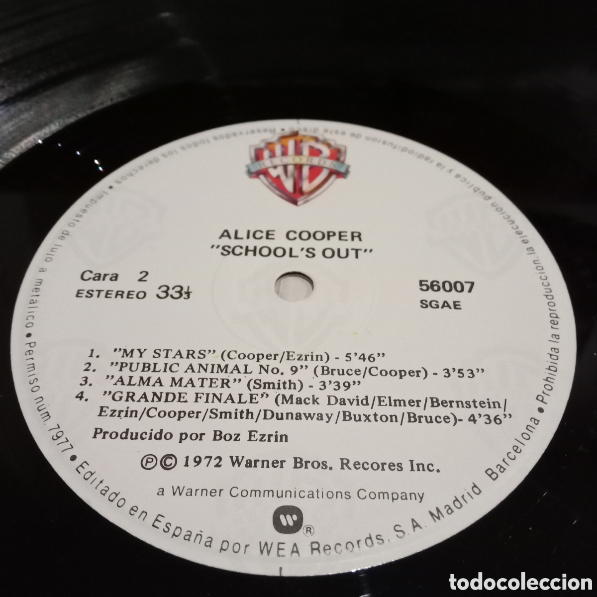 Discos de vinilo: ALICE COOPER - SCHOOLS OUT - LP - Foto 6