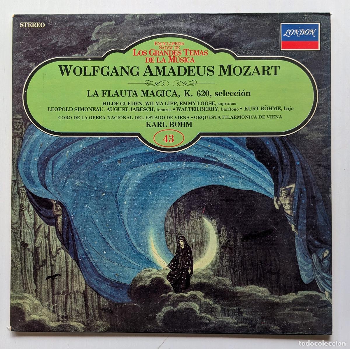 Discos de vinilo: Vinilo LP Wolfgang Amadeus Mozart - La Flauta Magica K. 620 Seleccion - Wolfgang Amadeus Mozart