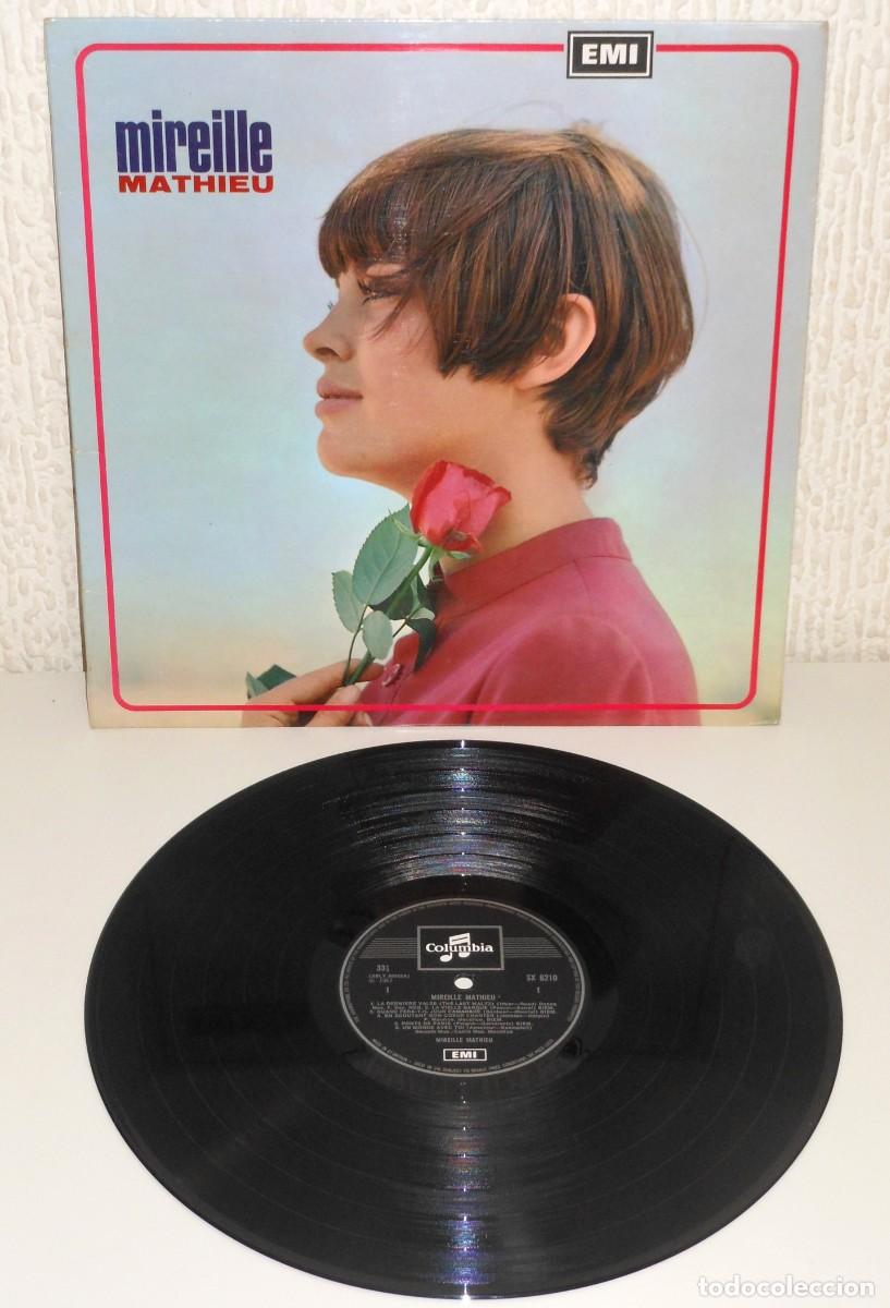 Discos de vinilo: MIREILLE MATHIEU 1967 UK Original LP Columbia SX 6210 Cantante Francesa Francia Chanson