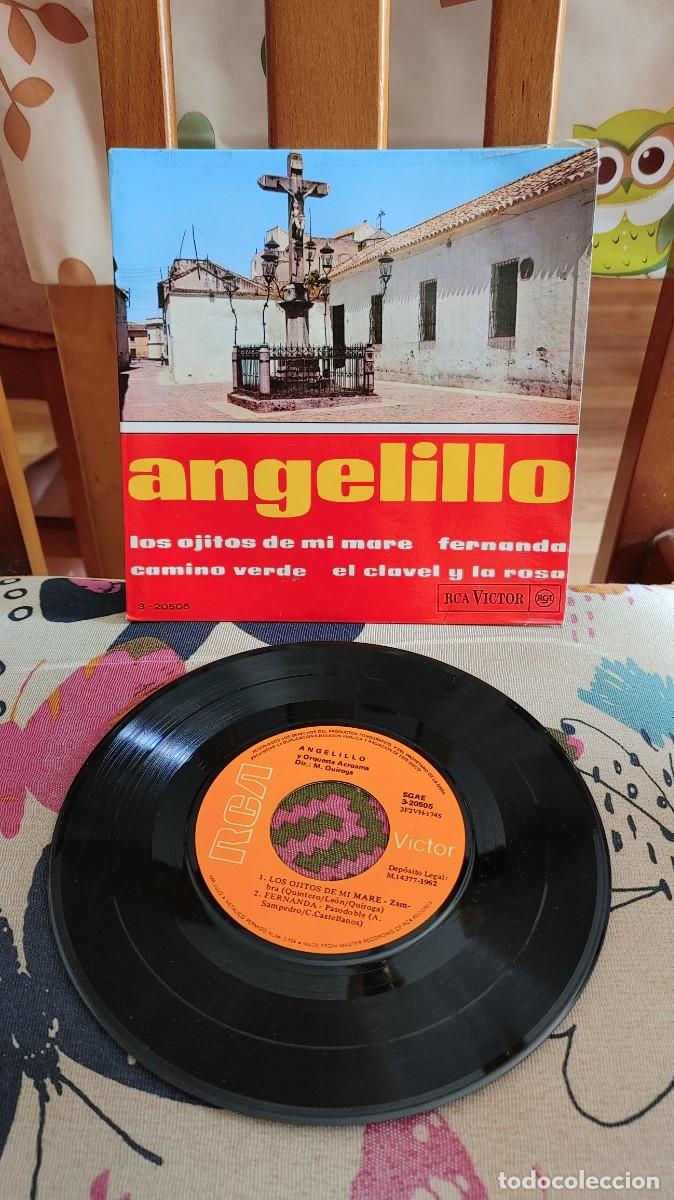 Discos de vinilo: ANGELILLO-EP LOS OJITOS DE MI MARE +3