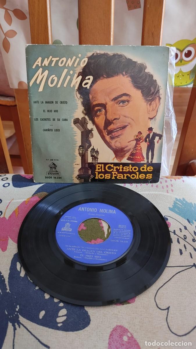 Discos de vinilo: ANTONIO MOLINA-EP EL CRISTO DE LOS FAROLES