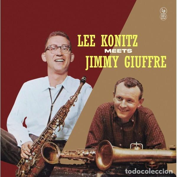 Discos de vinilo: LEE KONITZ / JIMMY GIUFFRE LEE KONITZ MEETSJIMMY GIUFFRE (VINILO COLOR AMARILLO) -LP