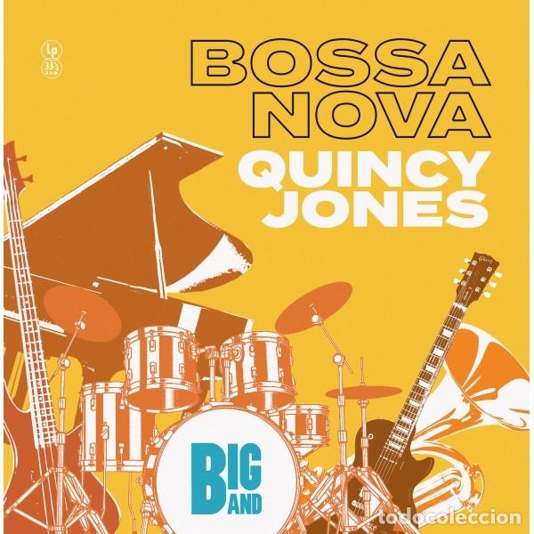 Discos de vinilo: QUINCY JONES BIG BAND BOSSA NOVA (COLOR AMARILLO) -LP