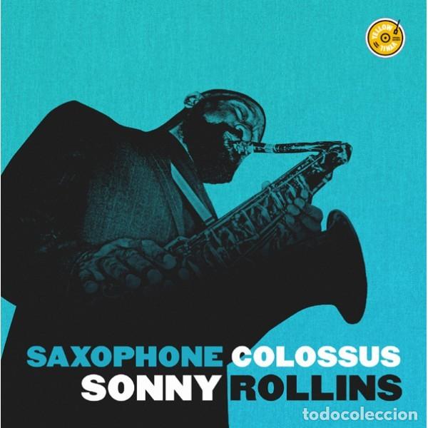 Discos de vinilo: SONNY ROLLINS SAXOPHONE COLOSSUS (COLOR AMARILLO) -LP