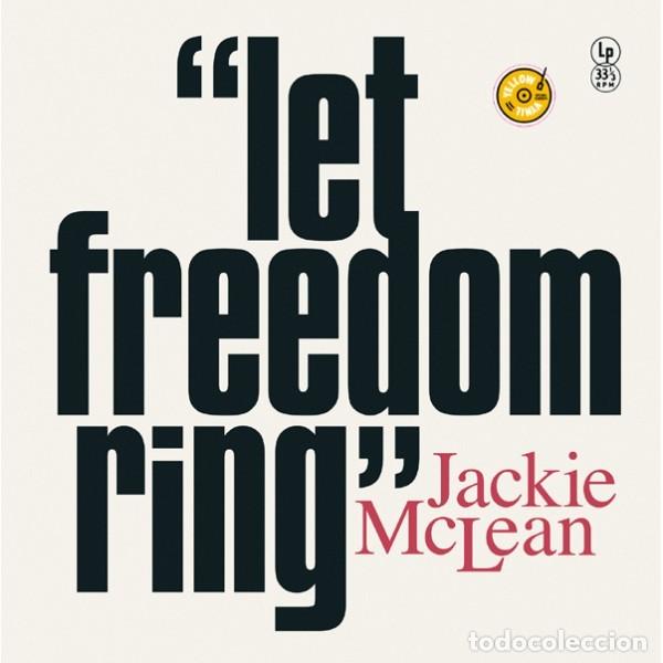 Discos de vinilo: JACKIE MCLEAN LET FREEDOM RING (COLOR AMARILLO) -LP