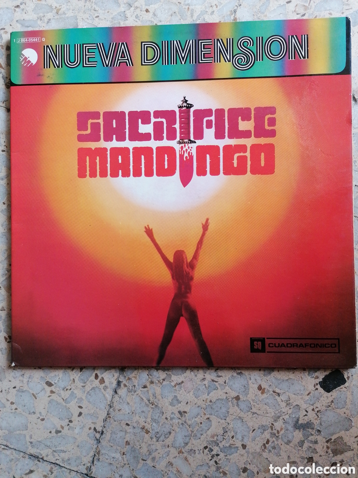 Discos de vinilo: LP NUEVA DIMENSION SACRIFICE MANDINGO 1975 ESPA&Ntilde;A PORTADA DOBLE