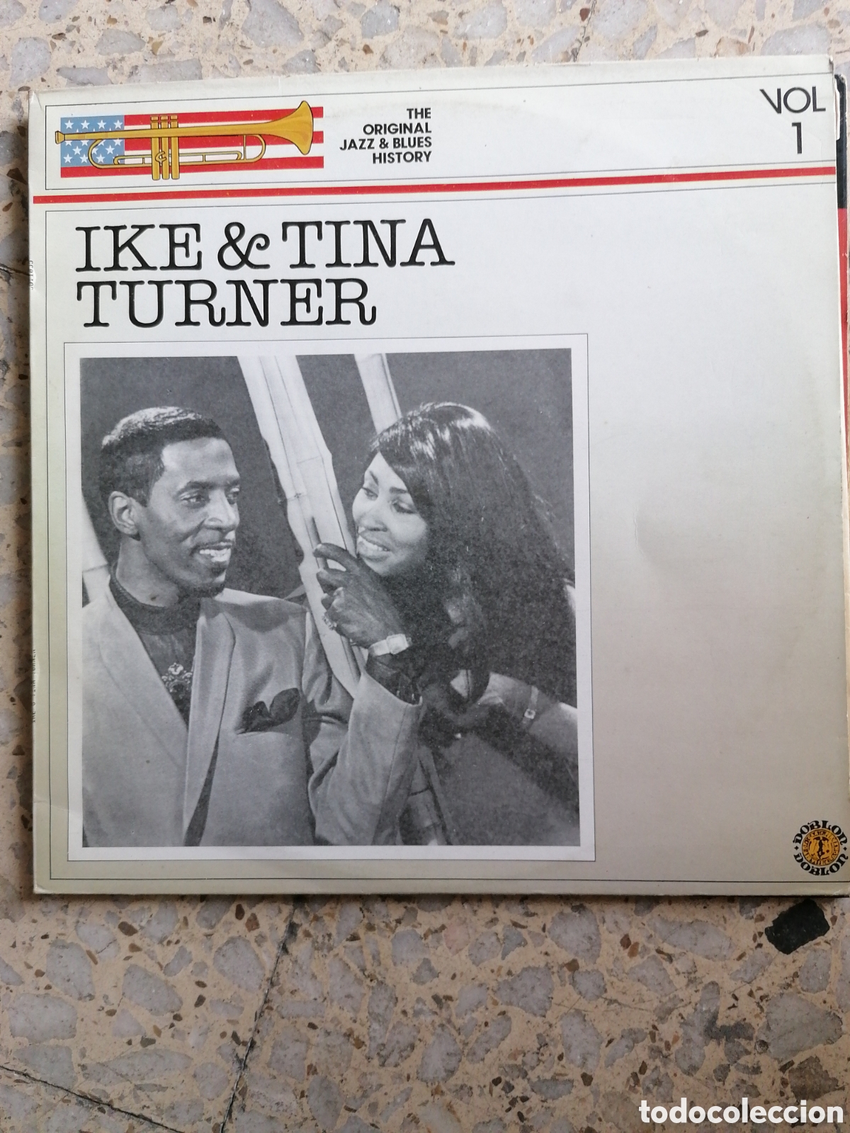 Vinyl-Schallplatten: LP IKE & TINA TURNER THE ORIGINAL JAZZ & BLUES HISTORY VOL 1 ESPA&Ntilde;A 1985