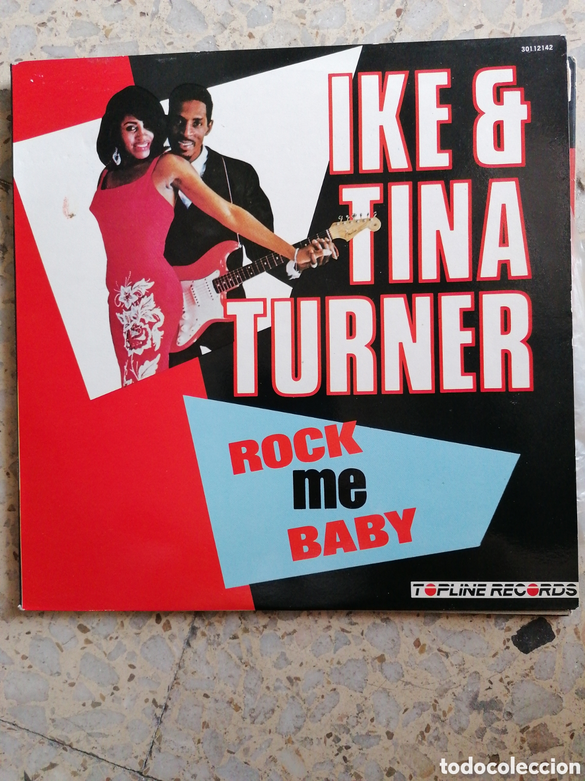 Vinyl-Schallplatten: LP IKE & TINA TURNER ROCK ME BABY 1987 ESPA&Ntilde;A