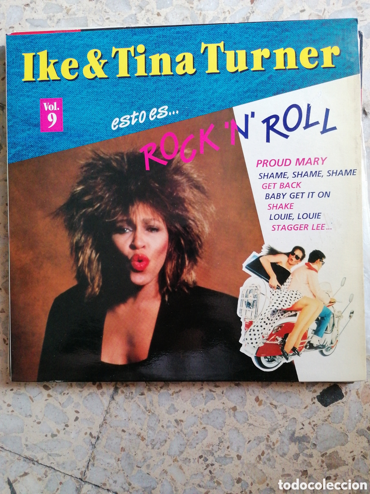 Vinyl-Schallplatten: LP IKE & TINA TURNER ESTO ES ROCK N ROLL VOL 9 ESPA&Ntilde;A 1991