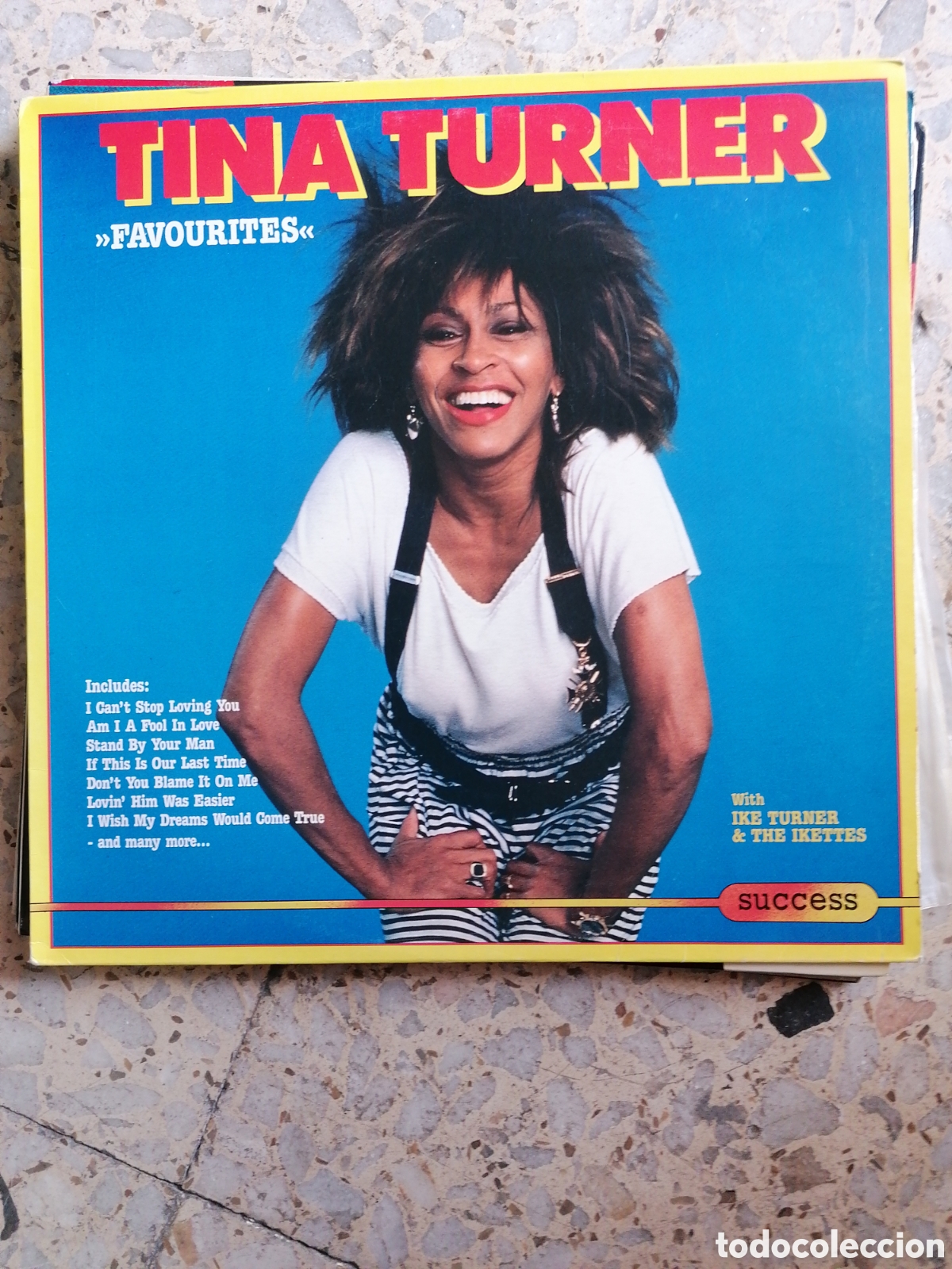 Vinyl-Schallplatten: LP TINA TURNER FAVOURITES 1986 ITALIA IKE TURNER & THE IKETTES